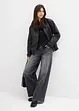 Džíny Wide Leg, High Waist, bonprix