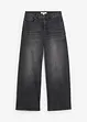 Džíny Wide Leg, High Waist, bonprix