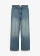 Džíny Straight Loose, High Waist, Low Stretch, bonprix