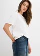 Džíny Straight Loose, High Waist, Low Stretch, bonprix