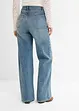 Džíny Straight Loose, High Waist, Low Stretch, bonprix
