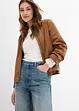 Džíny Straight Loose, High Waist, Low Stretch, bonprix