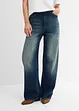 Džíny Straight Loose, High Waist, Low Stretch, bonprix