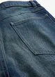 Džíny Straight Loose, High Waist, Low Stretch, bonprix