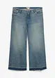 Džíny Wide Leg, Mid Waist, bonprix