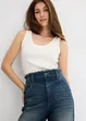 Džíny Straight, High Waist, bonprix