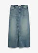 Džínová maxi sukně, Mid Waist, bonprix