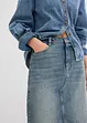 Džínová maxi sukně, Mid Waist, bonprix