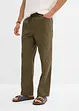 Kalhoty bez zapínání, z lehké bavlny Classic Fit, Straight, bonprix