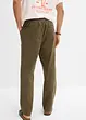 Kalhoty bez zapínání, z lehké bavlny Classic Fit, Straight, bonprix