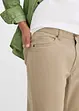 Keprové kalhoty z čisté bavlny Regular Fit, Straight, bonprix