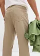 Keprové kalhoty z čisté bavlny Regular Fit, Straight, bonprix