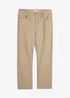 Keprové kalhoty z čisté bavlny Regular Fit, Straight, bonprix
