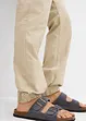 Relaxed Fit strečové chino kalhoty bez zapínání, Straight, bonprix