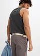 Chino kalhoty s pohodlným pasem a opaskem, Regular Fit, Straight, bonprix