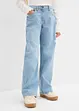 Džíny Wide Leg, Mid Waist, bonprix