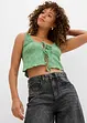 Balonové džíny, Mid Waist, Super Soft, bonprix