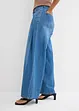 Džíny Wide Leg, Mid Waist, bonprix