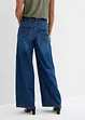 Džíny Wide Leg, Mid Waist, bonprix