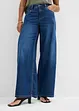 Džíny Wide Leg, Mid Waist, bonprix