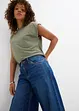 Džíny Wide Leg, Mid Waist, bonprix