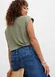 Džíny Wide Leg, Mid Waist, bonprix
