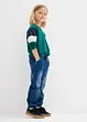 Teplákové džíny bez zapínání Regular Fit, Straight, bonprix