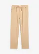 Kalhoty bez zapínání z čisté bavlny, Regular Fit, Straight, bonprix