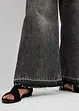 Džíny Wide Leg, High Waist, zkrácené, bonprix