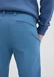 Kalhoty se sklady u pasu z bavlněného kepru, Regular Fit, Straight, bonprix