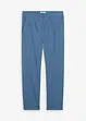Kalhoty se sklady u pasu z bavlněného kepru, Regular Fit, Straight, bonprix
