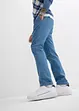 Kalhoty se sklady u pasu z bavlněného kepru, Regular Fit, Straight, bonprix