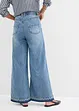 Džíny Wide Leg, High Waist, zkrácené, bonprix