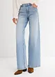 Džíny Wide Leg, High Waist, bonprix