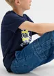 Cargo džíny Loose Fit, s nastavitelným pasem, Straight, bonprix