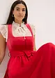 Kroj Dirndl se sametem, v délce midi (2dílná souprava), bonprix