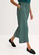 Kalhoty Culotte s potiskem, bonprix