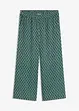 Kalhoty Culotte s potiskem, bonprix