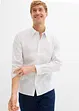 Strečová business košile s drobným vzorem, Slim Fit, bonprix