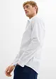Strečová business košile s drobným vzorem, Slim Fit, bonprix