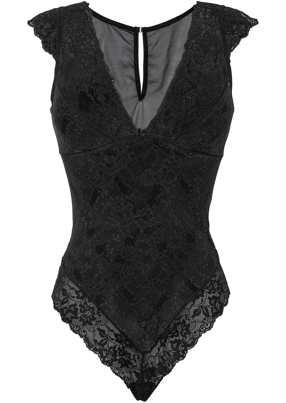 Sexy body z krajky černá