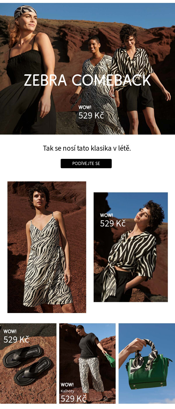 Zebra x colour >