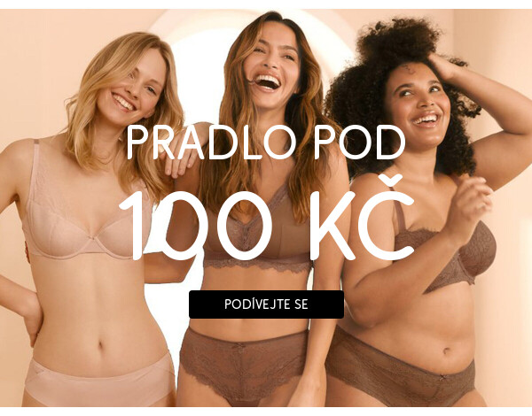 Prádlo pod 100 Kč >