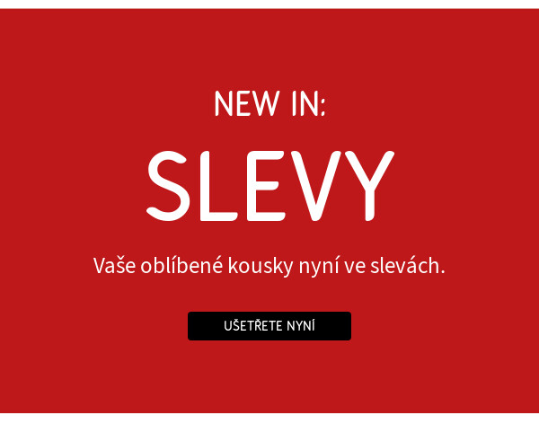 Nové zboží u SLEV >