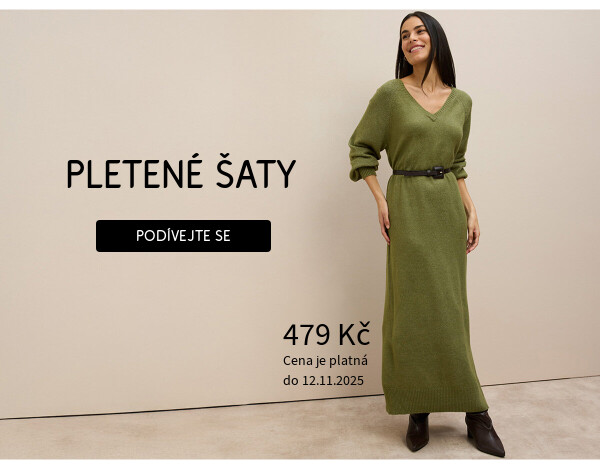Pletené šaty >