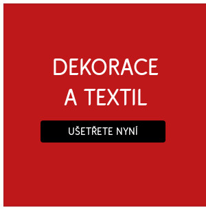 Dekorace a textilie pod 250 Kč >