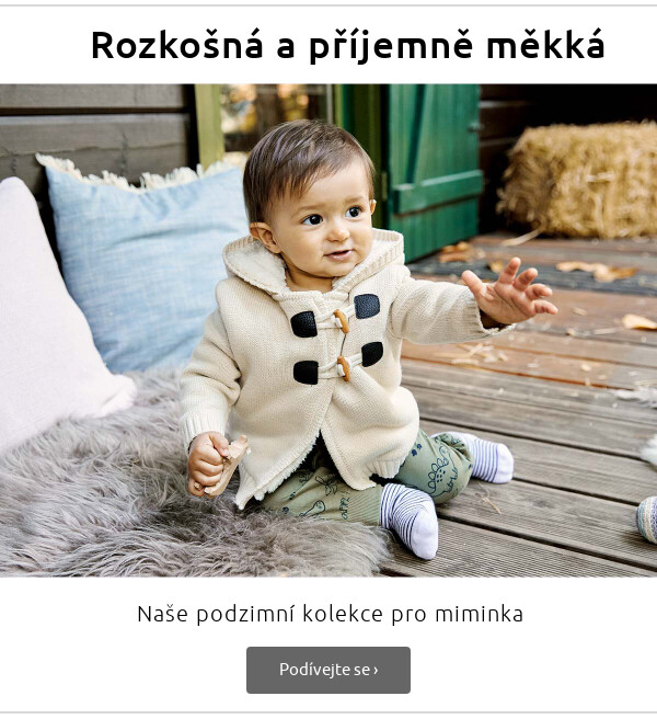 Příjemně měkká móda pro miminka >
