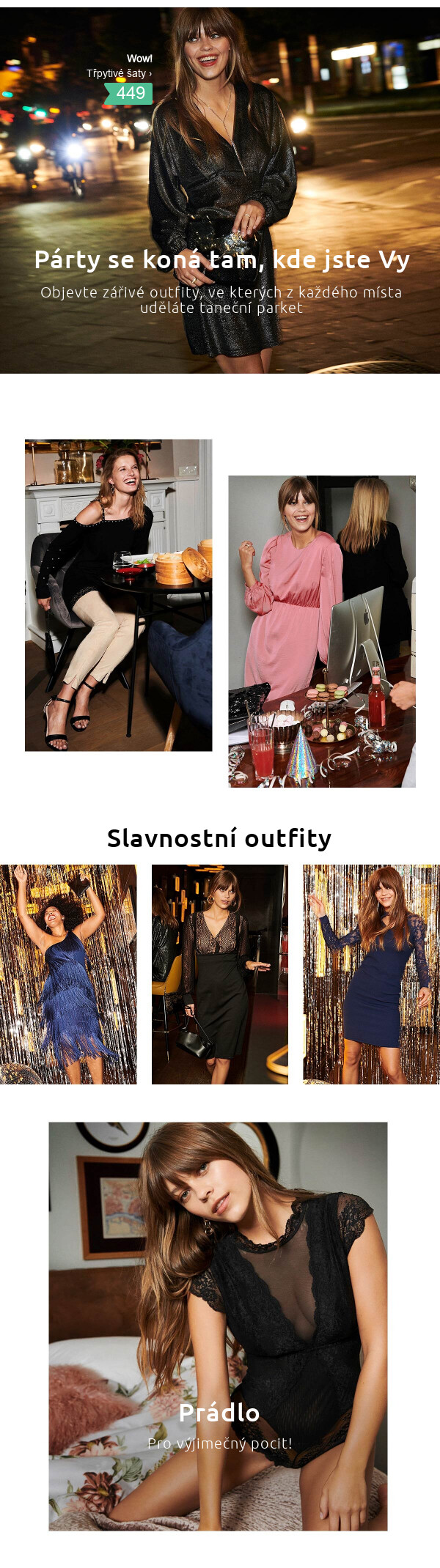 Outfity na párty >