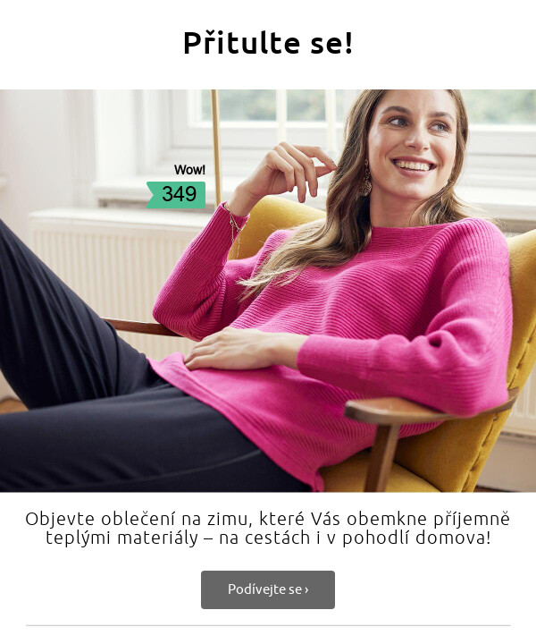 Hřejivá zimní móda >