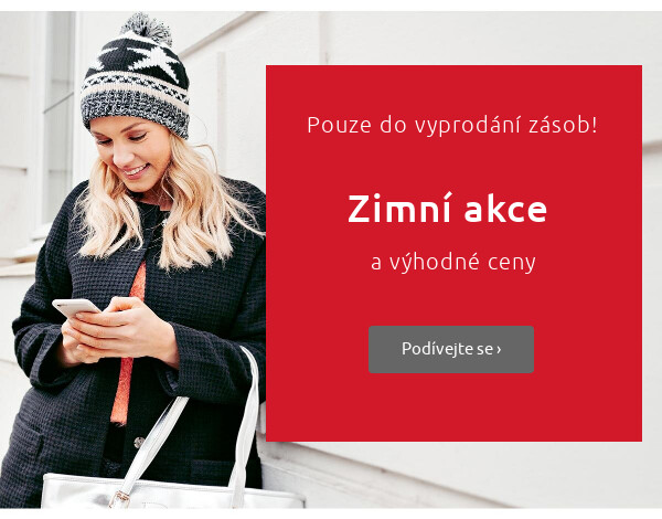 Zimní akce % >